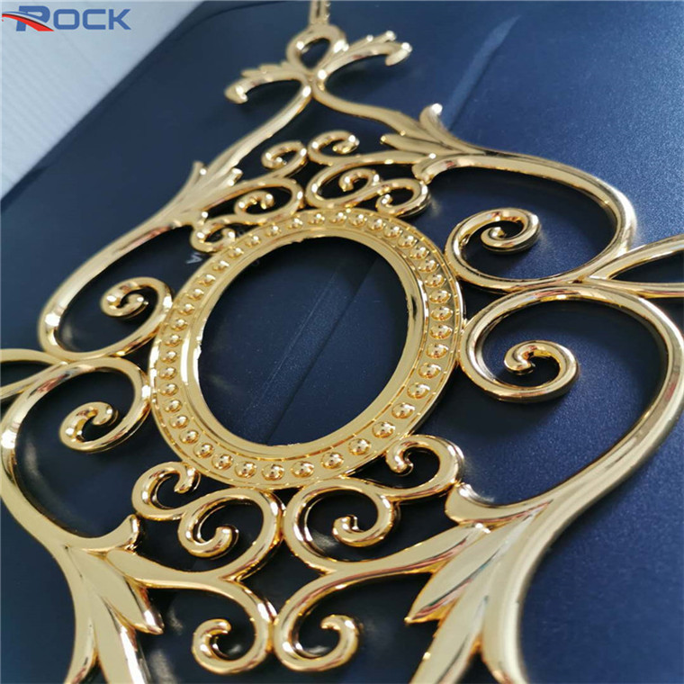 5*9 popular golden aluminum Georgian decorative bars flower for windows