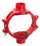 UL FM Dacromet Ductile Iron Grooved Fittings Coupling QT450-12