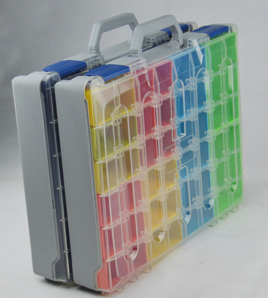 ABS Customized Logo Multi Compartment Storage Case