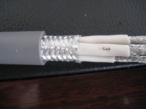 DJYVP Instrumenation cable with Cu core, PE insulation, PVC sheath, copper wire braided overall shielding