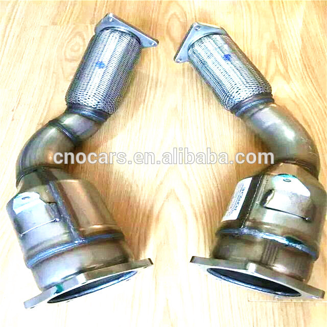 Ceramic Honeycomb Car Catalytic Converter Cleaner For Porsche Cayenne Turbo 95511302150 955113