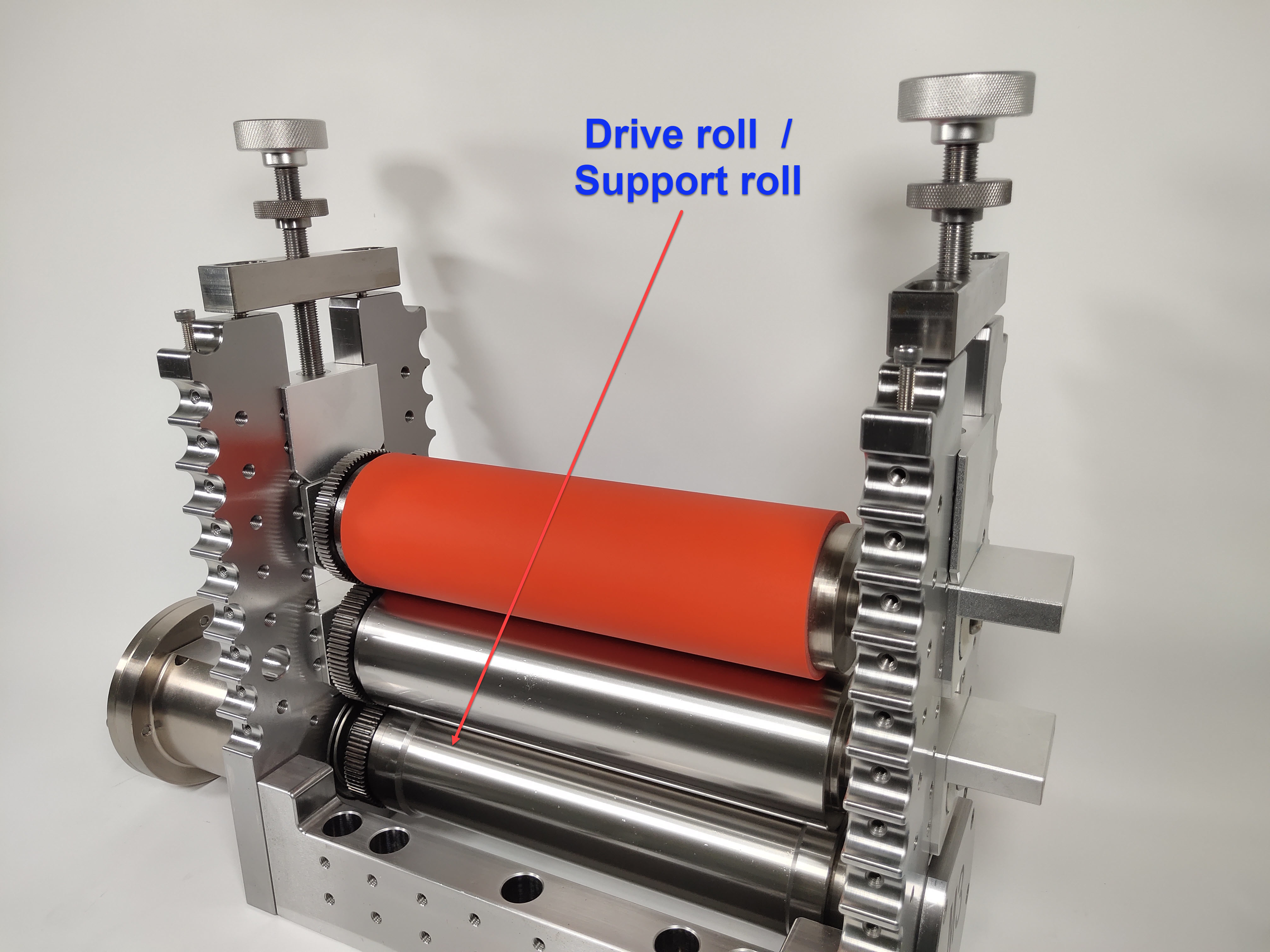 Drive Roll For Cutting Cylinder Support Roll For Magnetic Cylinder