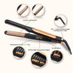 Multi Sizes AC110V 30s Heat Up Travel Size Hair Straightener 2 In 1 Mini Flat