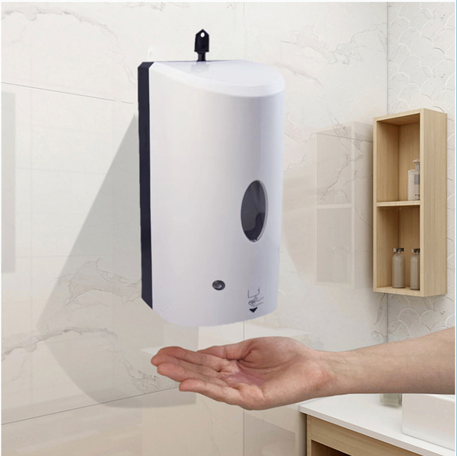 Hotel Touchless 1500ml Battery Operated Hand Soap Dispenser
