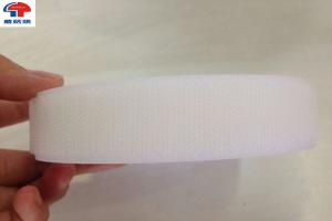 China White Sew On Hook and Loop Tape , Nylon hook loop tape Printed wholesale