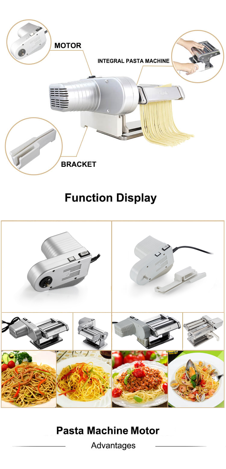 Shule Removable Pasta Roller Motor Single Phase Totally Enclosed