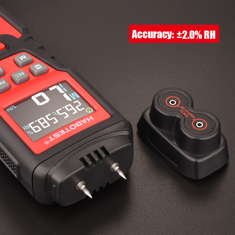 99.9% HT632 Humidity Tester Digital Wood Moisture Meter