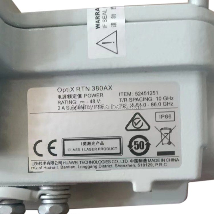 OptiX RTN 380AX Microwave The Ultimate Solution for 71-76GHz and 81-86GHz Frequencies