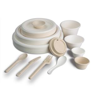 China Waterproof Eco Friendly Disposable Sugarcane Bagasse Food Container wholesale