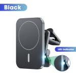 15W QI Wireless Magsafe Charger Magnetic Car Phone Holder 12V 1.5A