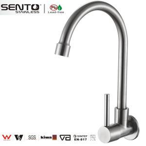 China SENTO GOOD QUALITY wall mounted kitchen faucet wholesale