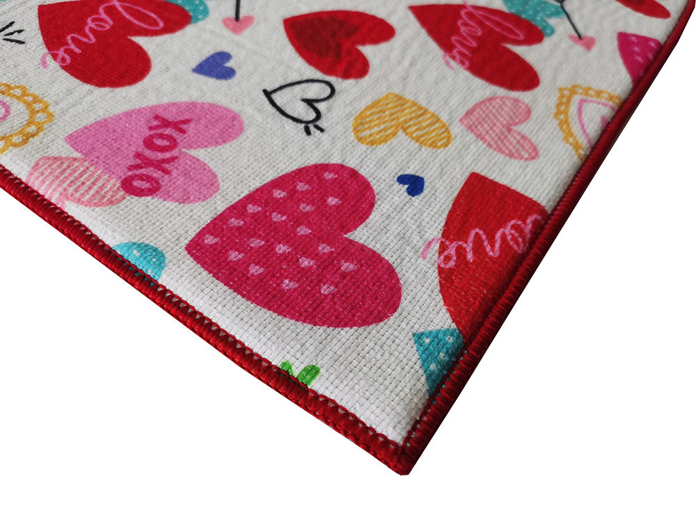 Customized Pattern Kitchen Mat Microfiber Dish Drying Mats 38x50cm