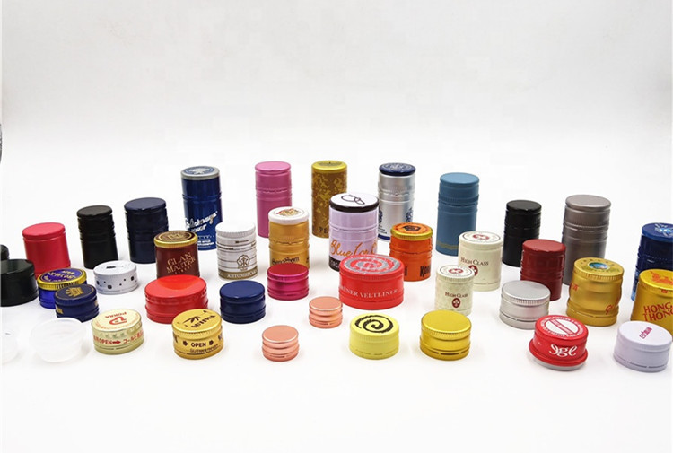 Ropp Aluminium Bottle Tops Vodka Gin Glass Bottle Aluminum Cap With PE Liner