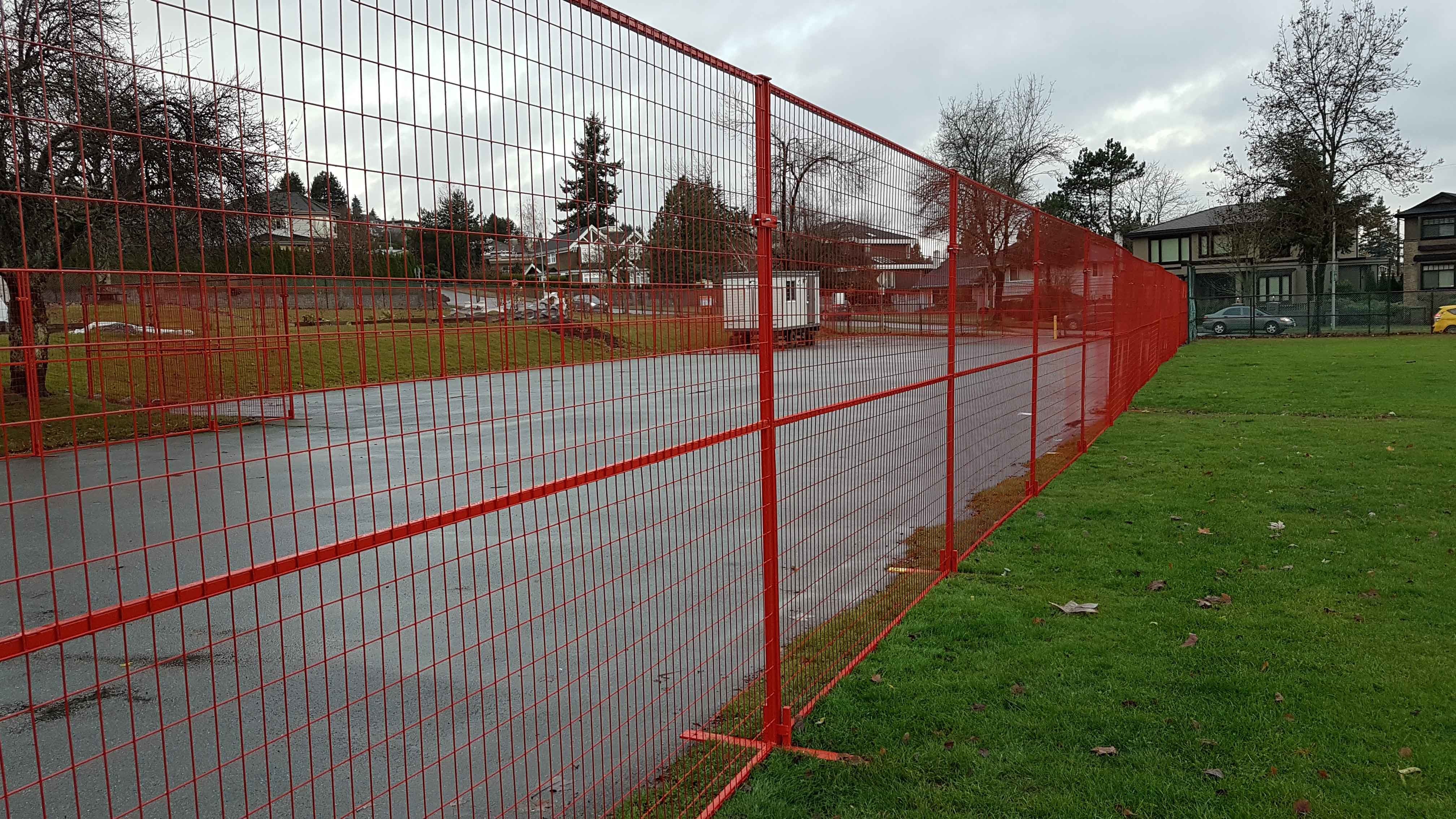 Portable Temporary Fence Panel 32mm Galvanized Steel
