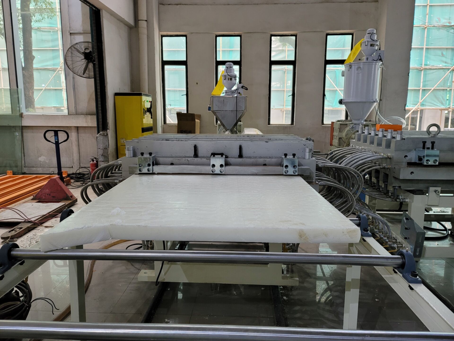 Pa6 Nylon Thick Board Extrusion Machine Single Screw
