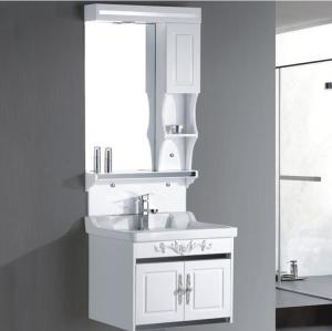 China 80 X48/cm PVC bathroom cabinet / wall cabinet / hung cabinet / white color for bathroom wholesale
