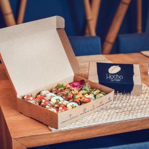 China Cardboard Paper Sushi Takeaway Boxes wholesale