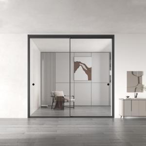 China Commercial Aluminium Sliding Doors French Style Surface Finishing wholesale