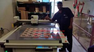 China Novus Cork Rubber Impregnated Graphoil Synthetic Fibre Cutting Machine wholesale