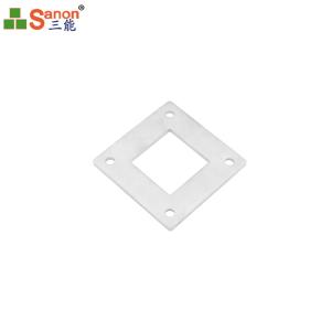 China Decoration Stainless Steel Handrail Fittings Pipe Flat Handrail Base Plate Cover wholesale