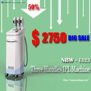 China Factory price 50% discounts off! newest 3 handles multifunctional ipl laser machine price wholesale
