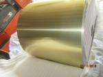 Alloy 8079 Epoxy Golden Color Coated Aluminum air conditioner foil for finstock