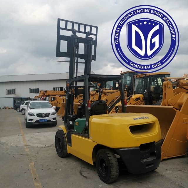 Origin Japan 5ton Used Komatsu Forklift Komatsu 5Ton Secondhand Komatsu Forklift 5Ton