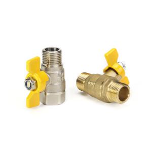 China High Pressure Electroplated Hydrogen Brass Gas Valve CE Certificated wholesale