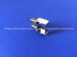 China 75ohm Coaxial connector with metal shield case wholesale