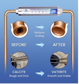 1Mpa Water Scale Removal System 100C Hot Water Softener Electricity Free