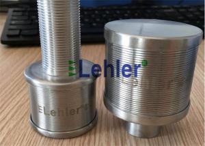 China M25 Ion Exchange Screen Nozzles Fitted With Metal Washer / Rubber Washer / Nut wholesale