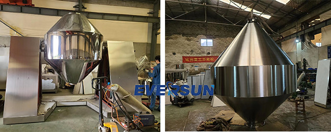 Continuous / Batch Operation Double Cone Mixer Machine Small Granule ≤80dB