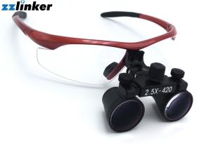 China Eye 2.5x Dental Loupes For Dentists And Surgeons Black Silver Color Optional wholesale