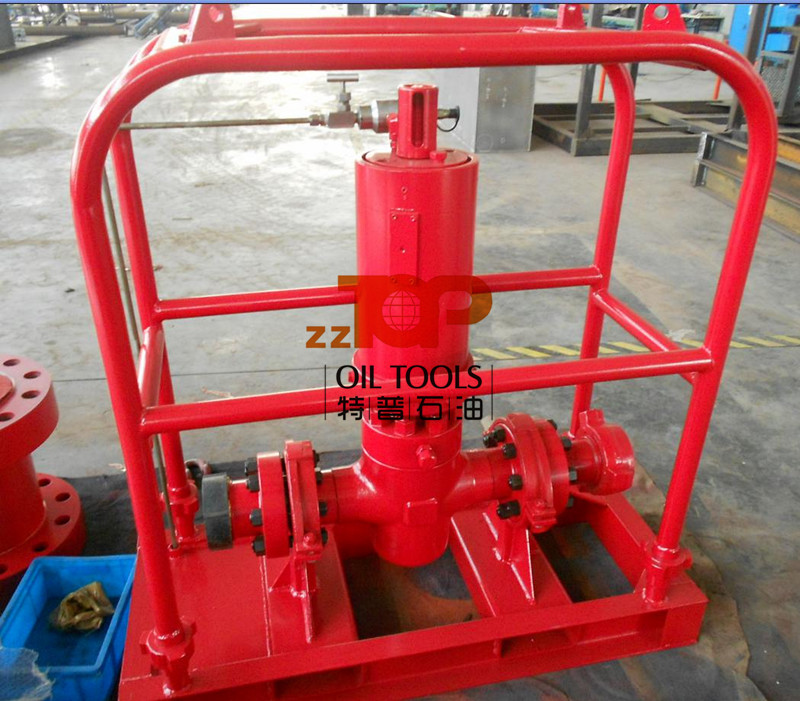 Red Surface Safety Valve And ESD Emergency Shutdown System For Surface Well Testing