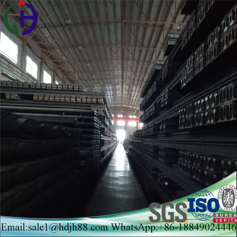 Industrial Railway Track Material Steel , Rail Height 140mm Railway Track Metal