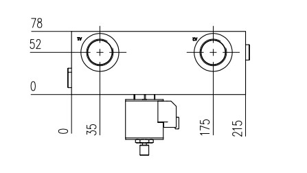 Custom Excavator Pilot Valve Solenoid Valve Pilot Manifold Steel