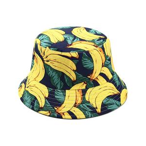 China Round Brim 58cm Fisherman Bucket Hats For Young People wholesale