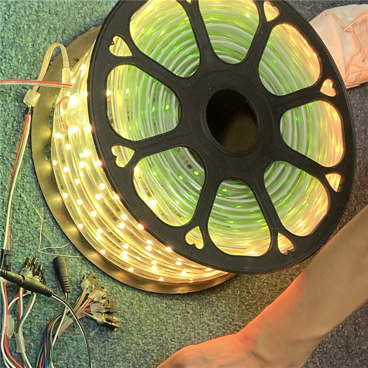 50m roll 24v High-tech Manufacturer Supply Digital RGB IC Light Magic Dream Color Pixel Programmable Led Strip