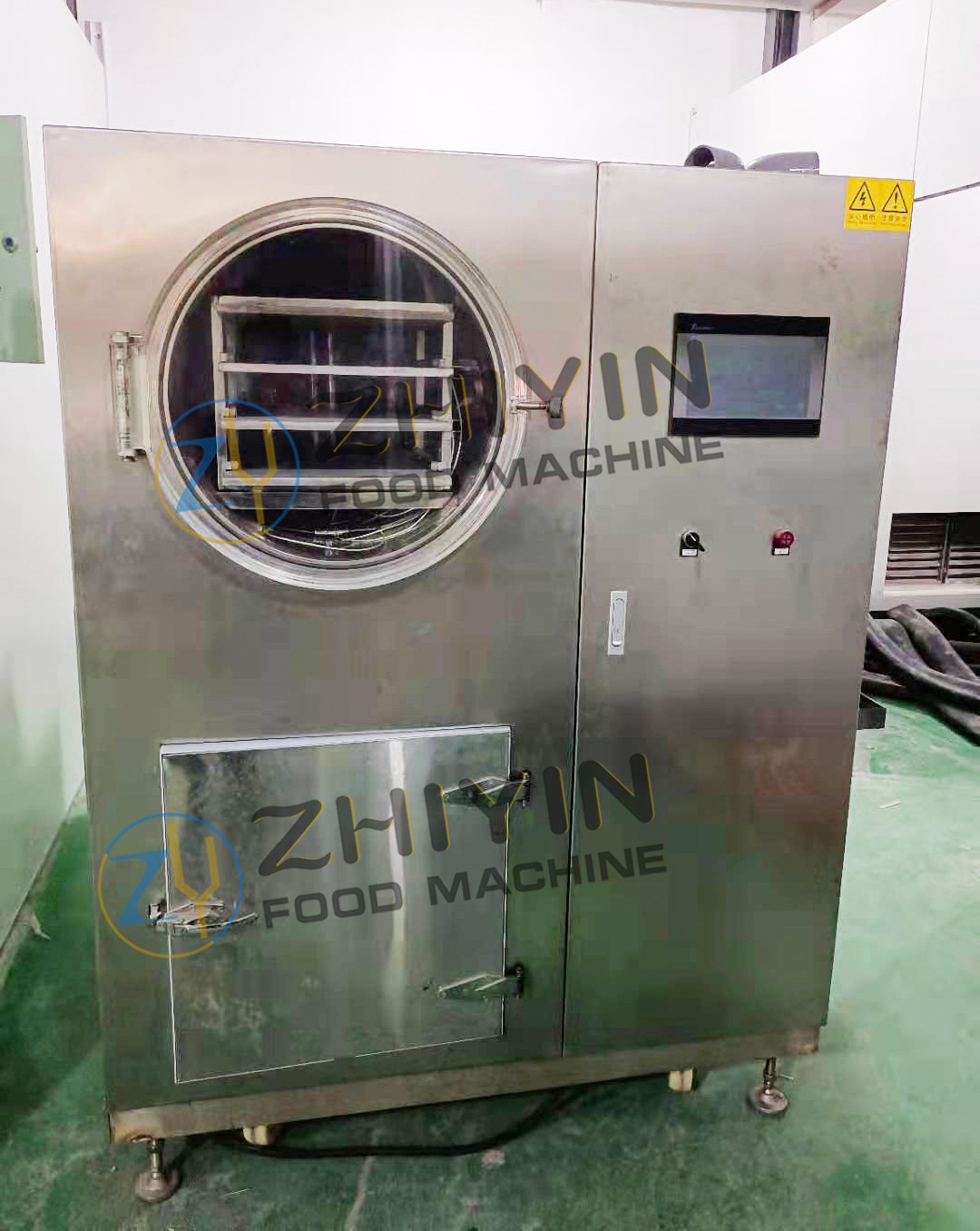 304 Stainless Steel Meat Freeze Dryer Lyophilizer Integrated