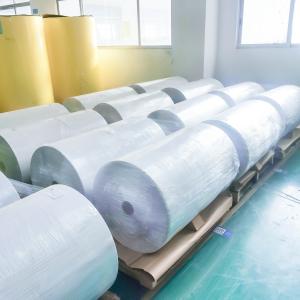 China Wear Resistant Acrylic Coated Paper , Adhesive Paper Roll 120u Surface Thickness wholesale