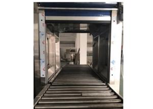 China 380V 50Hz Goods Cleanroom Air Shower With Roller Conveyor Dusting Tunnel wholesale