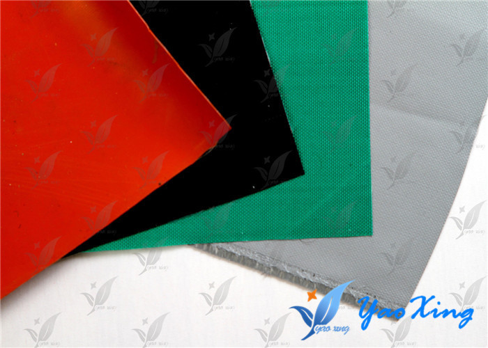 High Temperature Resistance Silicone Coated Glass Cloth , Silicone Coated Fiberglass Cloth