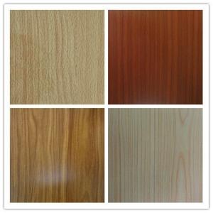 China PVDF coating Curtain wall Aluminum Composite Panel Wood grain up to the length of 6000mm wholesale