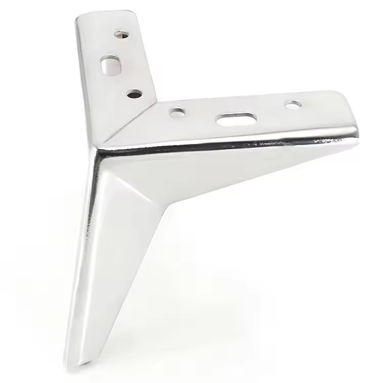 Triangle Metal Furniture Legs Living Room Decoration Sofa Feet Polishing