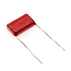China CL21 684K250V Metalized Polyester Film Capacitor 0.68uF Capacitance wholesale
