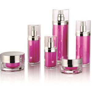 China 30g 50g Acrylic Jar Eye Shape Jar for Makeup Packaging Sealing Type Pump Sprayer wholesale