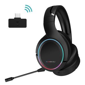 China 2.4G Laptop Wireless Gaming Headphones RGB Audifonos Gamers With Mic For PS4 PS5 wholesale