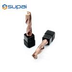 Twist Tungsten Carbide Drill Bits , Metal Cutting Drill Bit 30 Degree