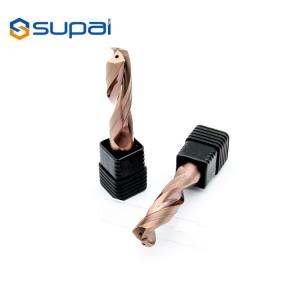 China Twist Tungsten Carbide Drill Bits , Metal Cutting Drill Bit 30 Degree wholesale