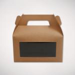 Wedding Anniversary Candy 350gsm Kraft Paper Food Boxes Food Grade